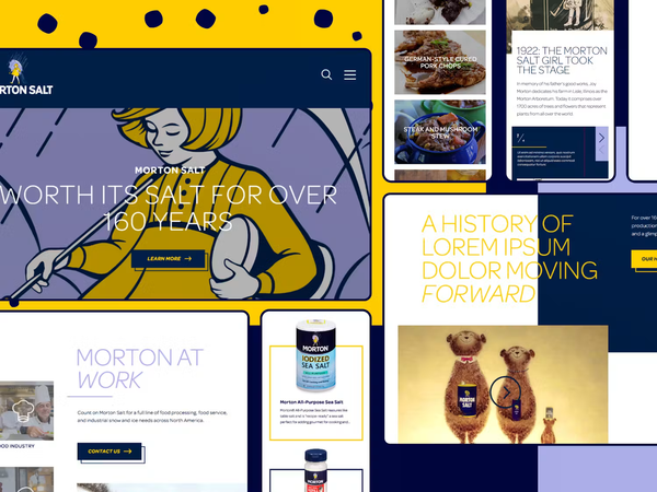 Morton Salt Website Redesign
